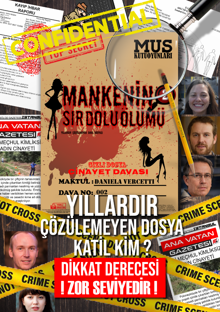 2 Farklı Cinayet Davası, Mankenin Sır Dolu Ölümü, Emlakçı Davası,Dedektiflik Oyunu
