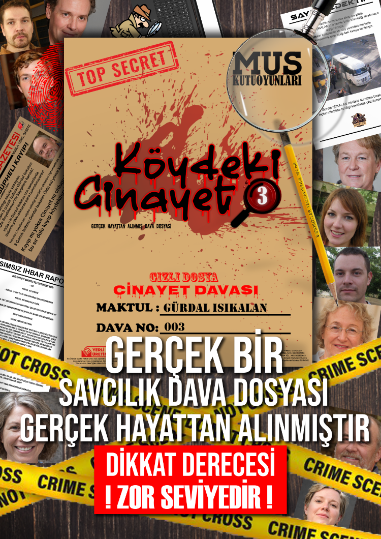 2 Farklı Cinayet Davası,Kayıp mı? Cinayet mi?,Emlakçıyı Kim Öldürdü? Katil Kim Oyun
