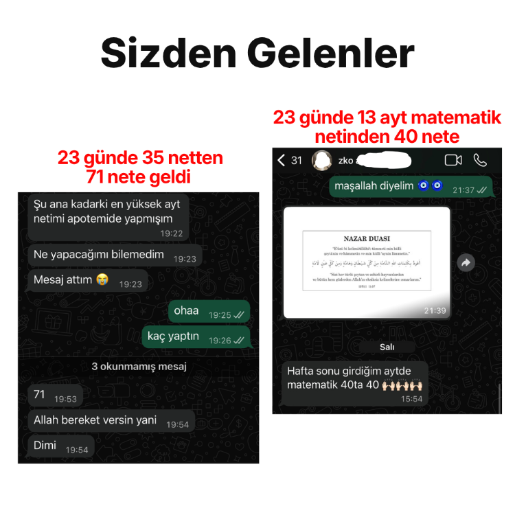 TYT/AYT KAMP İNDİRİMLİ PAKET