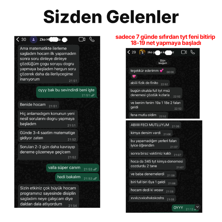21 Günde TYT 100+net Kampı / Seviyene özel kamp!
