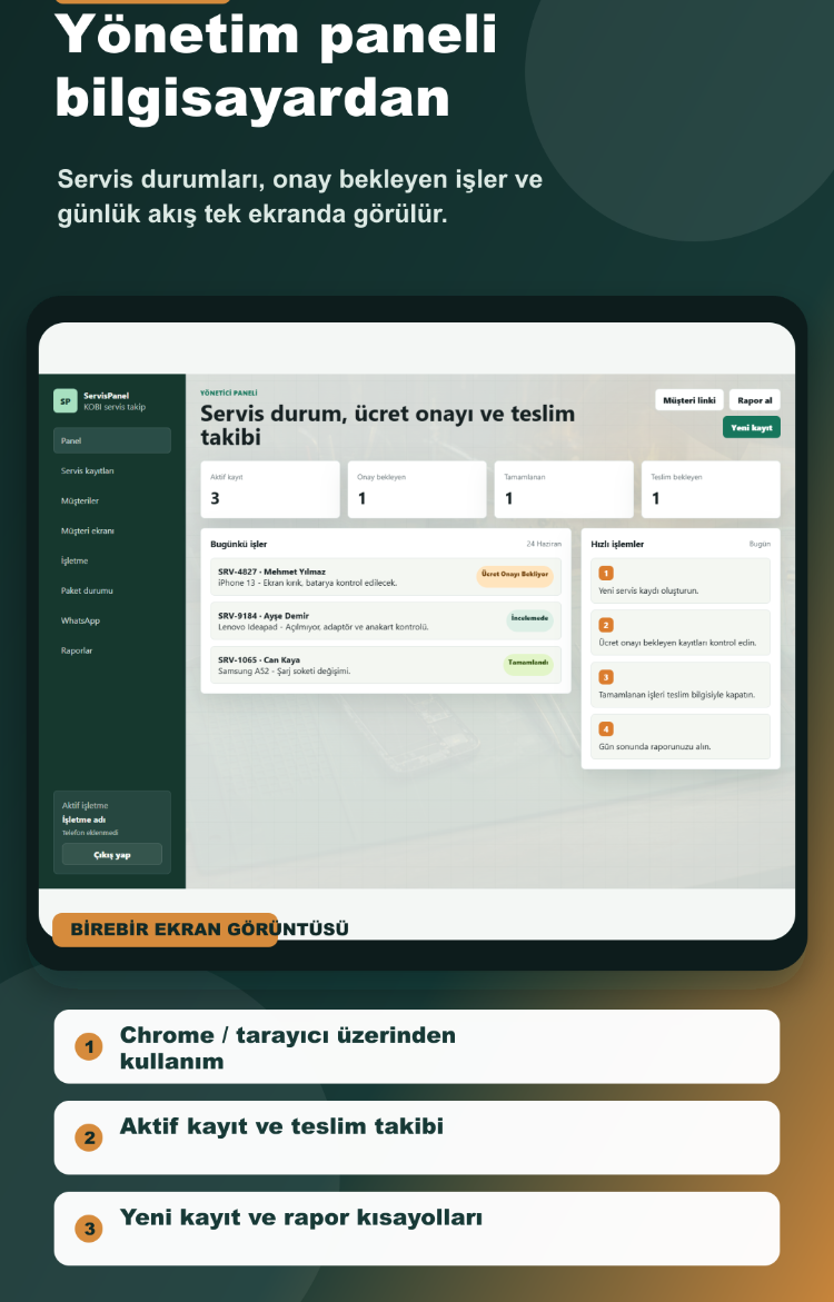 Teknik Servis Takip Sistemi