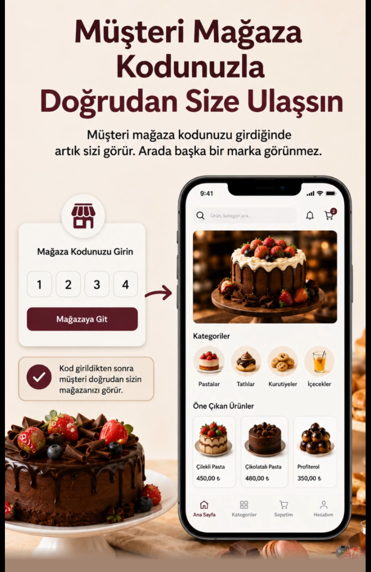 Vitrinkey Kendi Mağazan,Kendi Mobil Uygulaman...