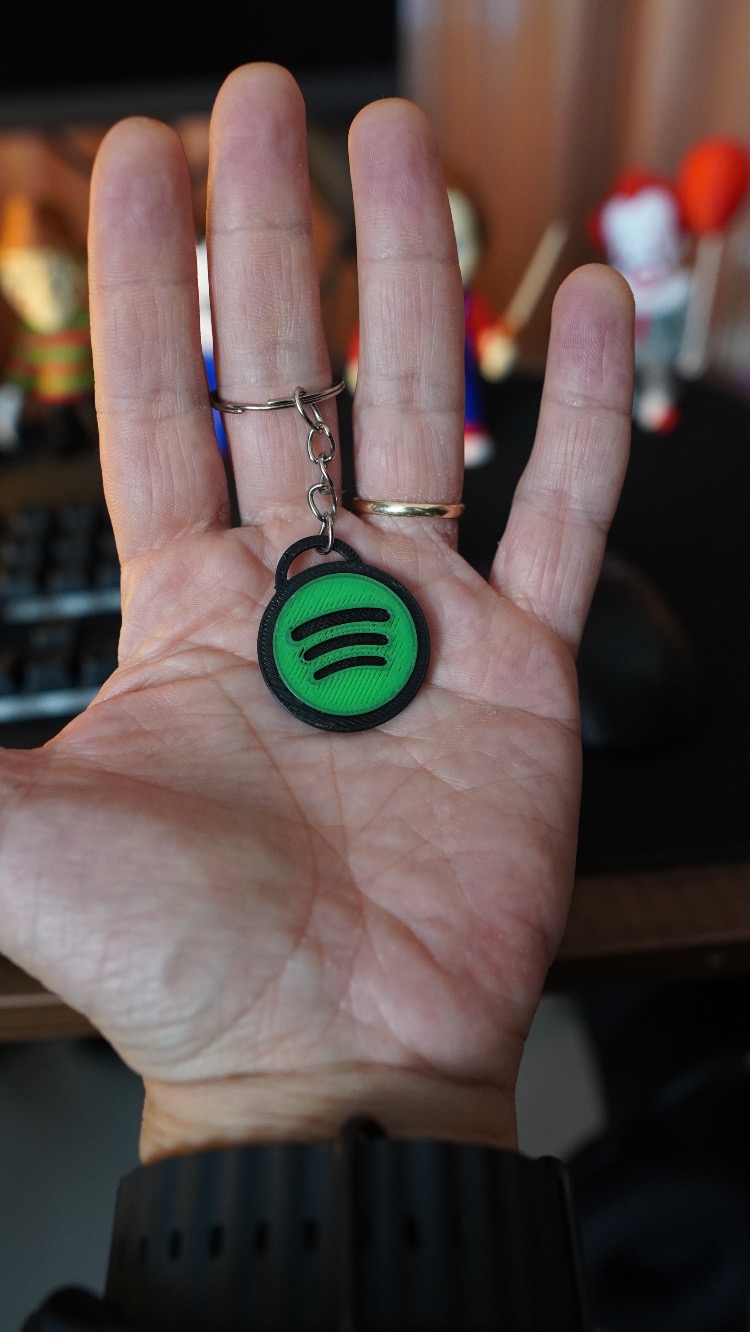 Spotify anahtarlık