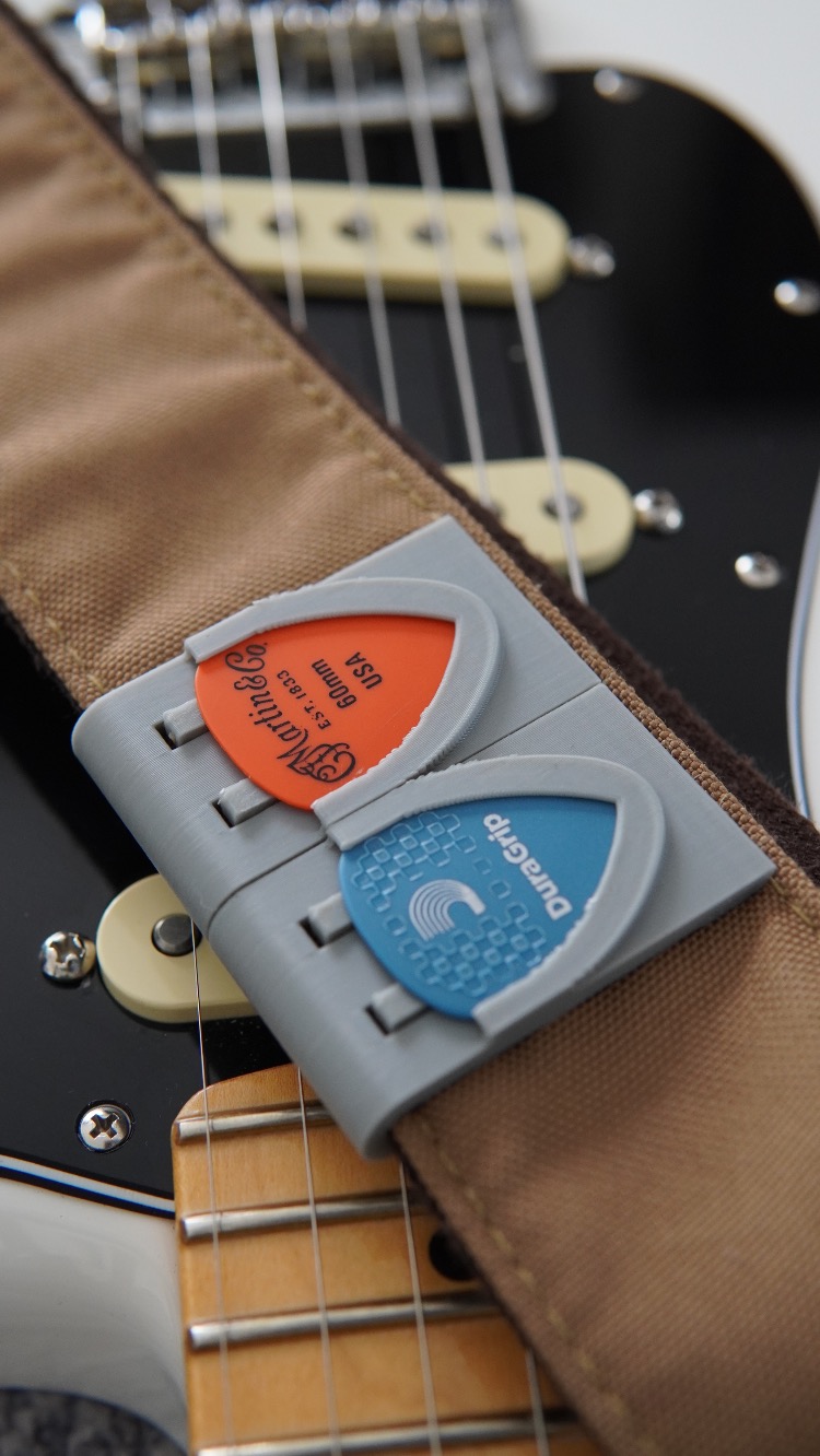 Gitar askısı pena tutucu iki adet