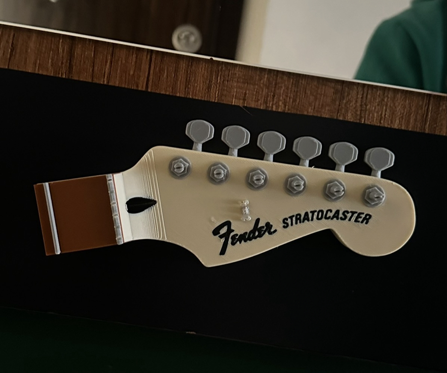Gitar duvar anahtarlığı