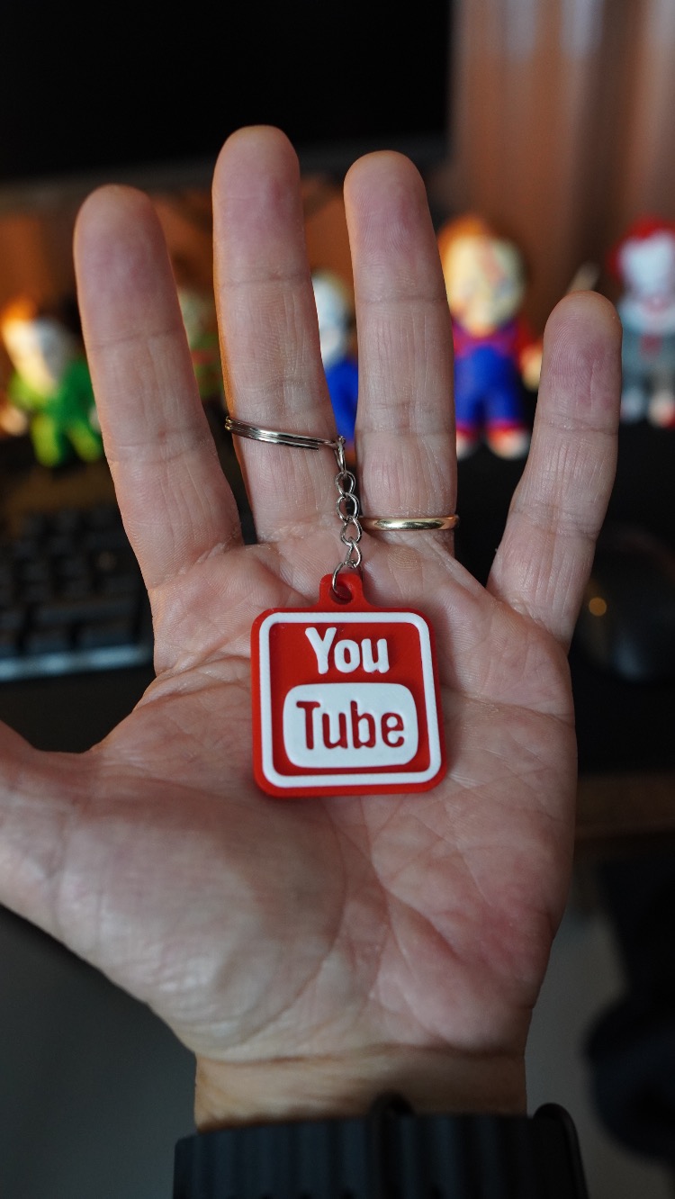 Youtube Anahtarlık