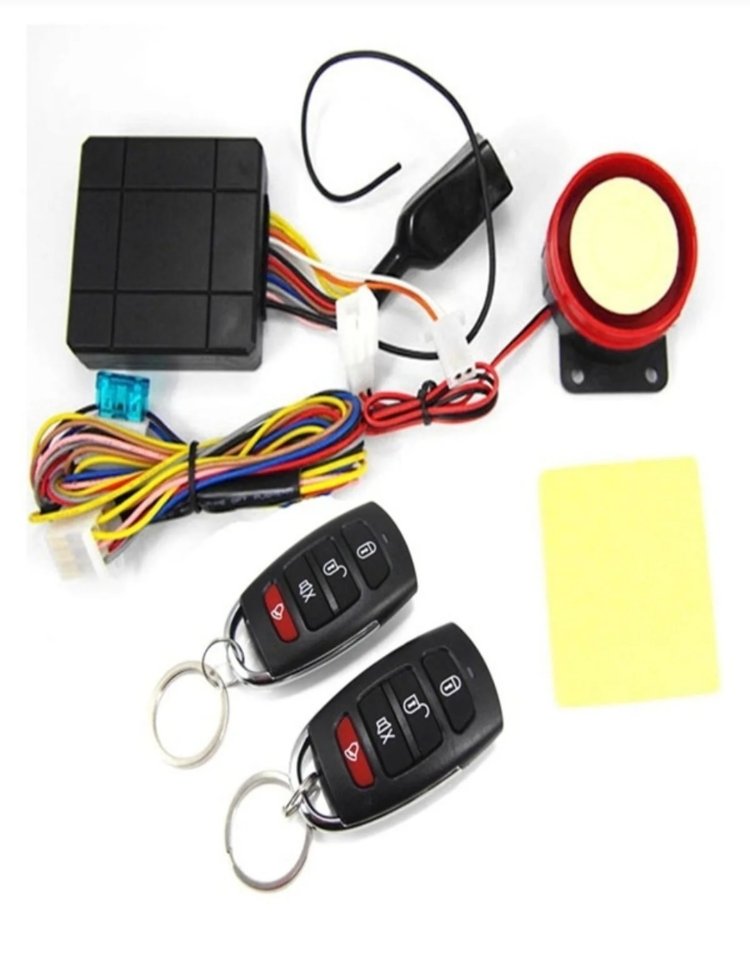 MOTOSİKLET ALARM VE ÇALIŞTIRMA SİSTEMİ