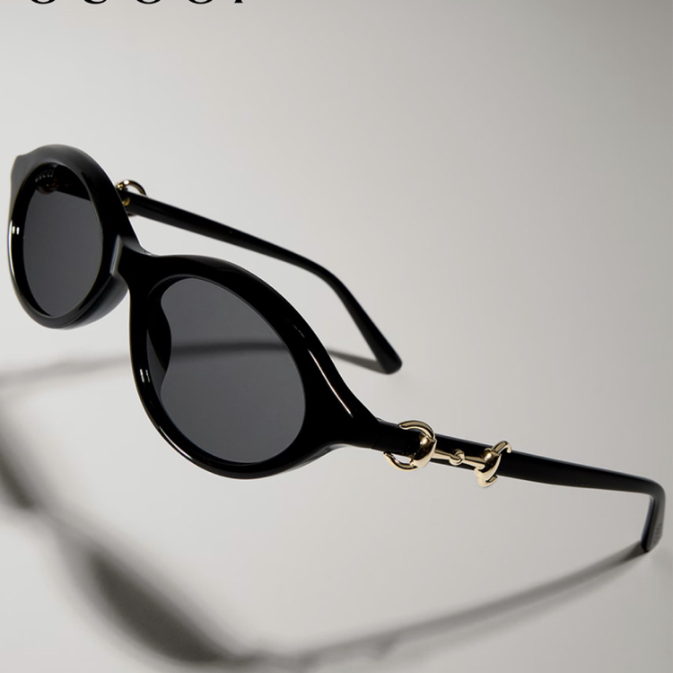 Gucci Oval-frame sunglasses