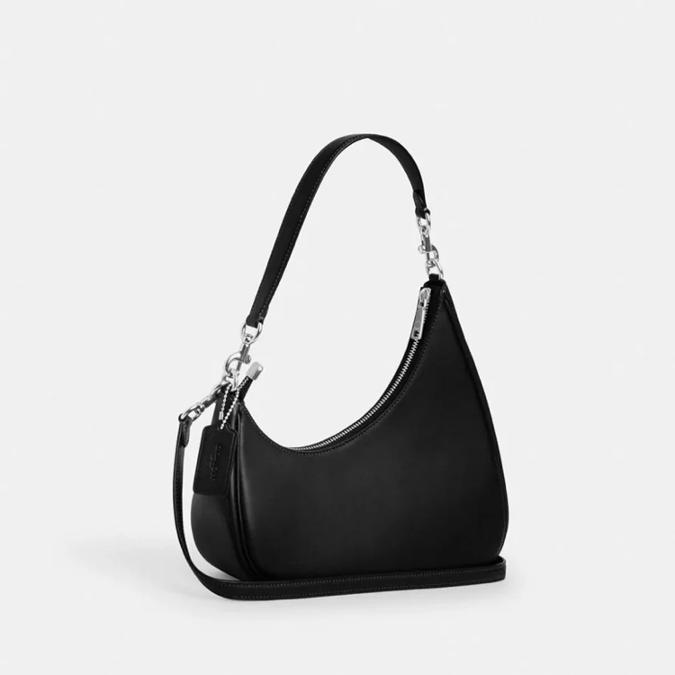 Coach Asimetrical Black Shoulder Bag 