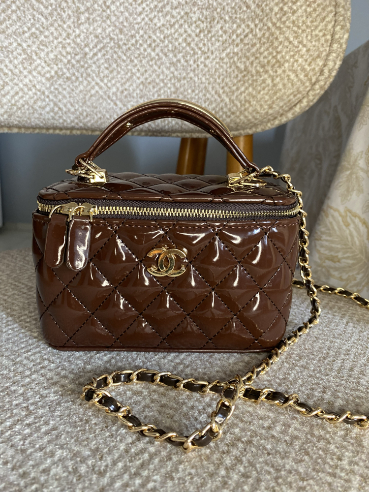 Kahverengi Mini CHANEL 