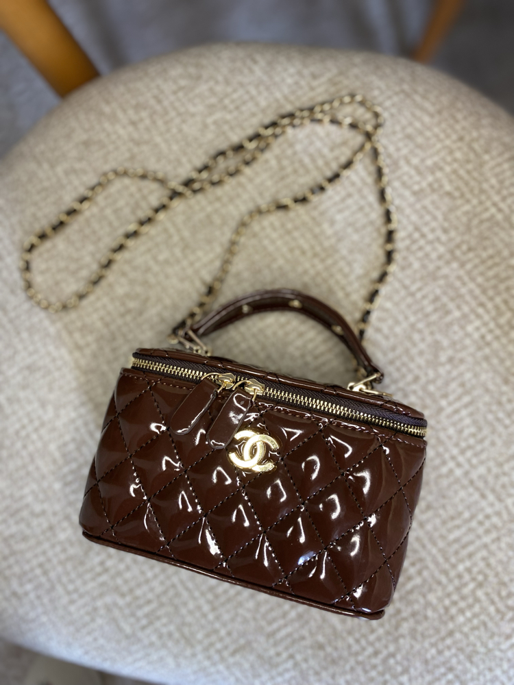 Kahverengi Mini CHANEL 