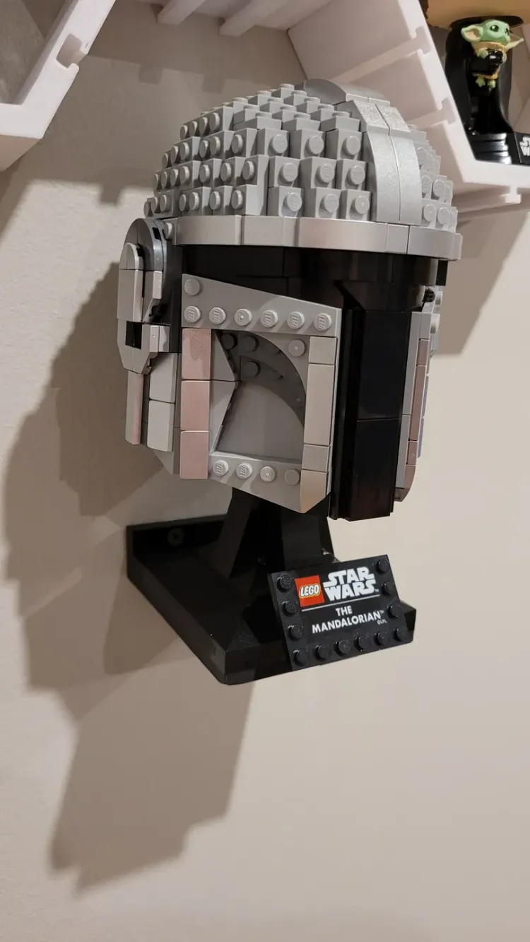 Lego Helmet Duvar Standı(10 Adet)