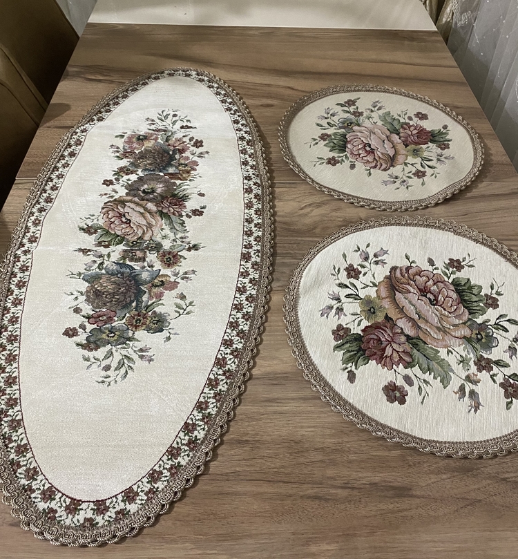 Goblen Şönilli 3 lü set
