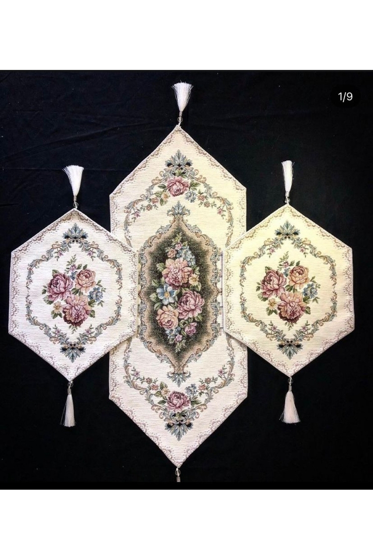 Goblen Şönilli 3 lü set