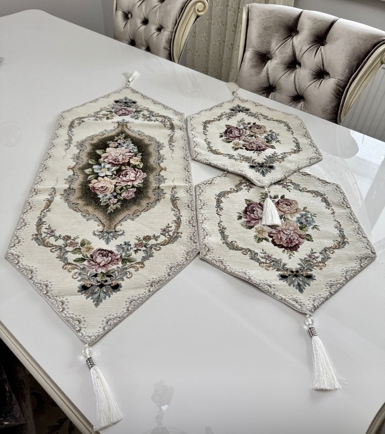 Goblen Şönilli 3 lü set