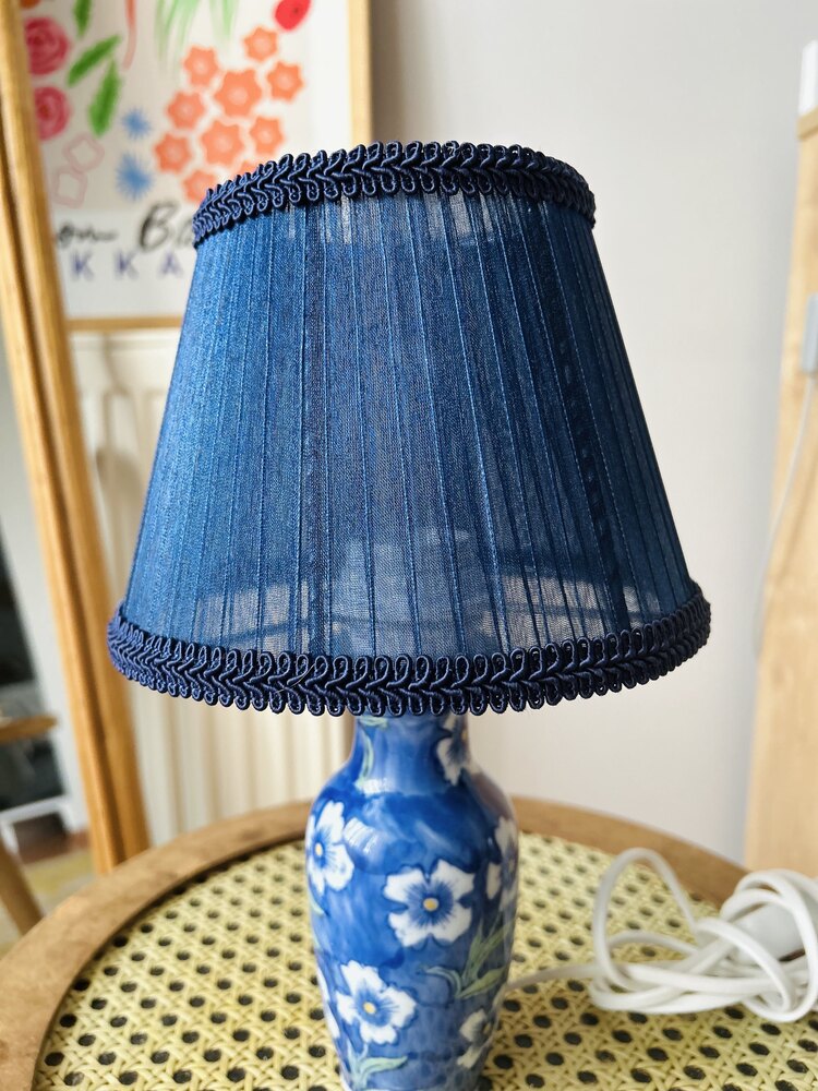 Blue Blanc abajur