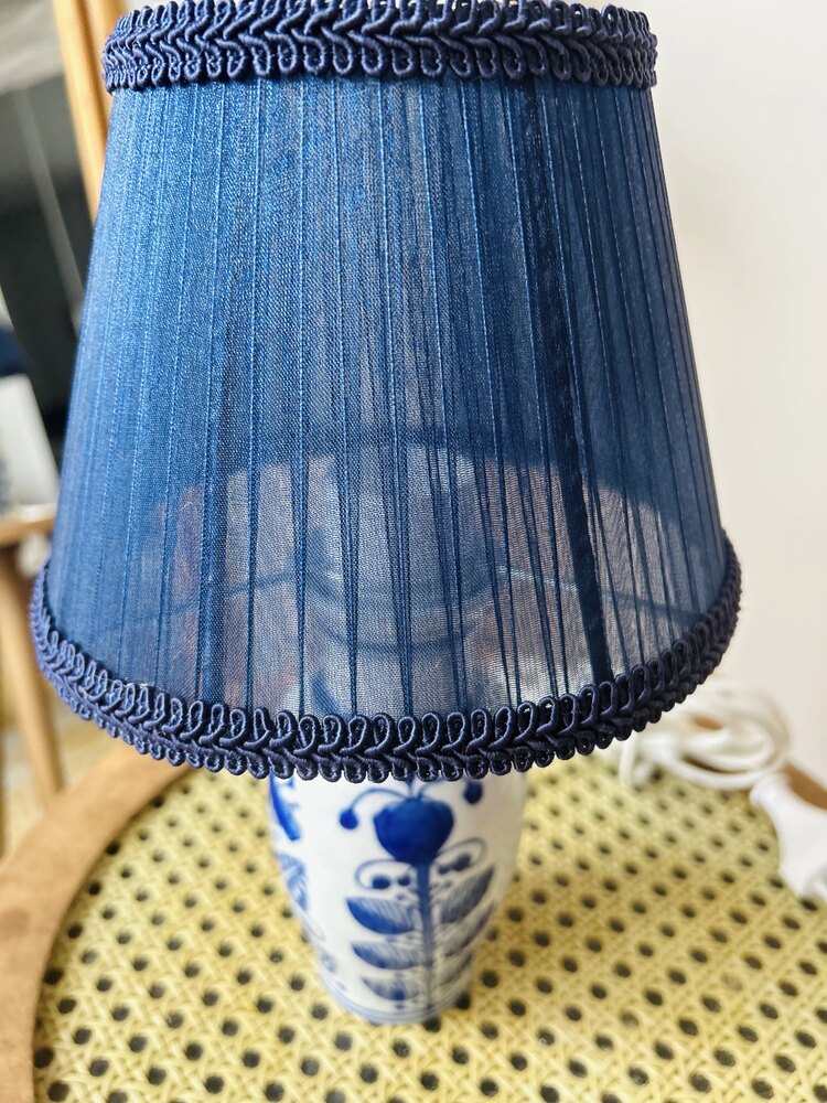 Blue Blanc abajur