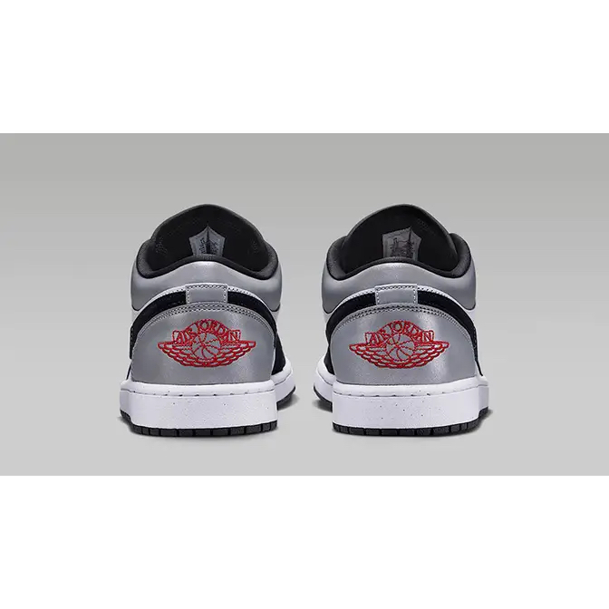 Nike Air Jordan 1 Low Black Matte Silver
