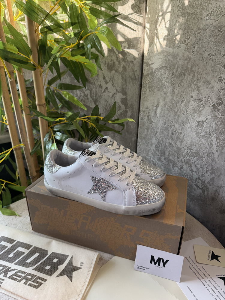 Golden Goose “Triple Silver” ⭐️