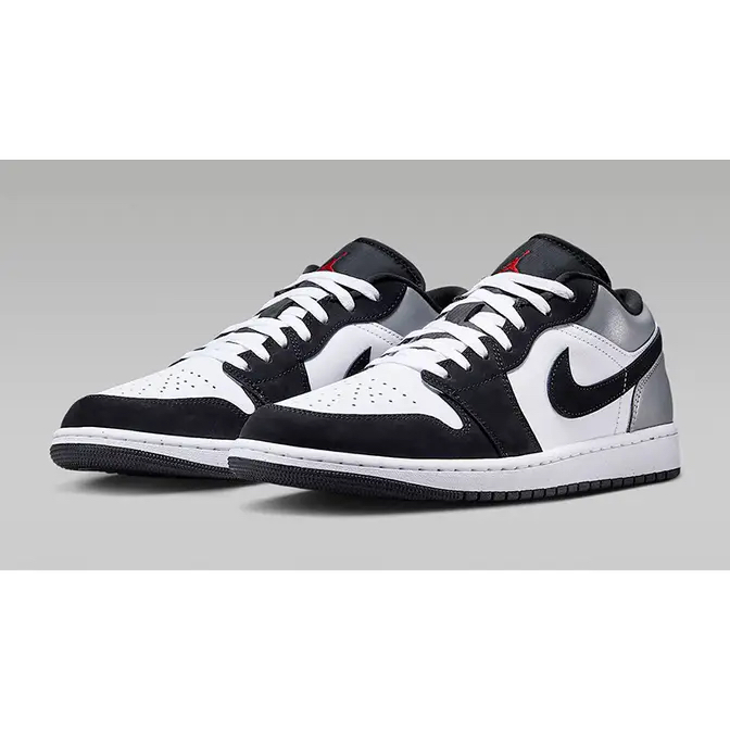Nike Air Jordan 1 Low Black Matte Silver