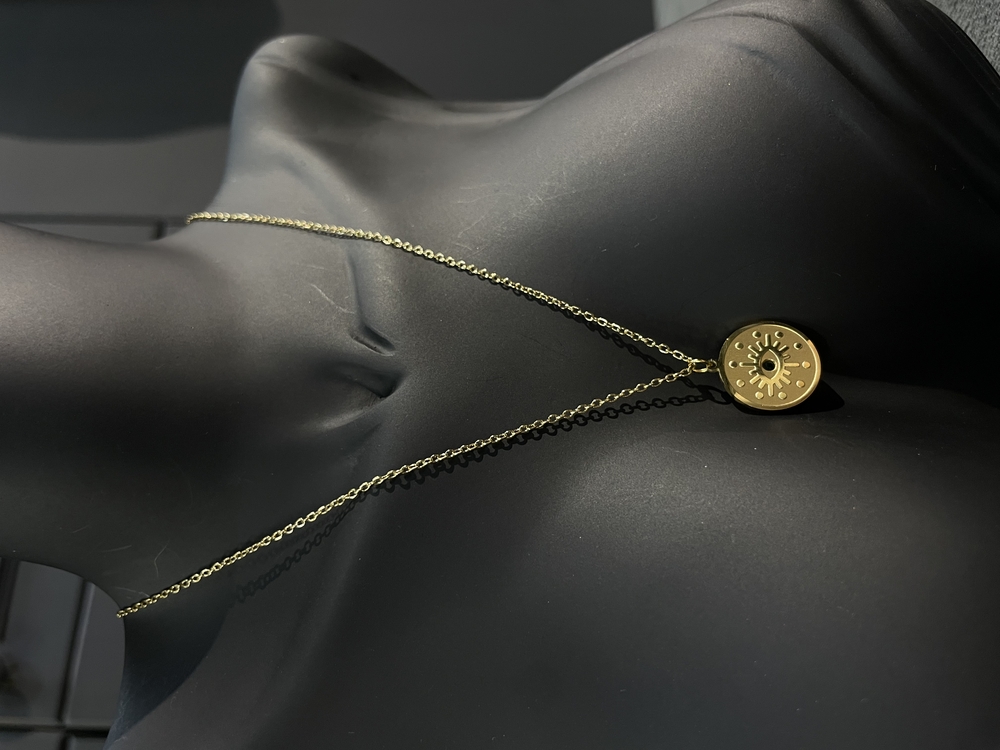 Gold Nazar Gözü Set