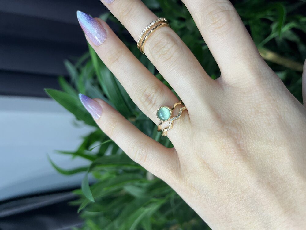 Gold Selene Yüzük