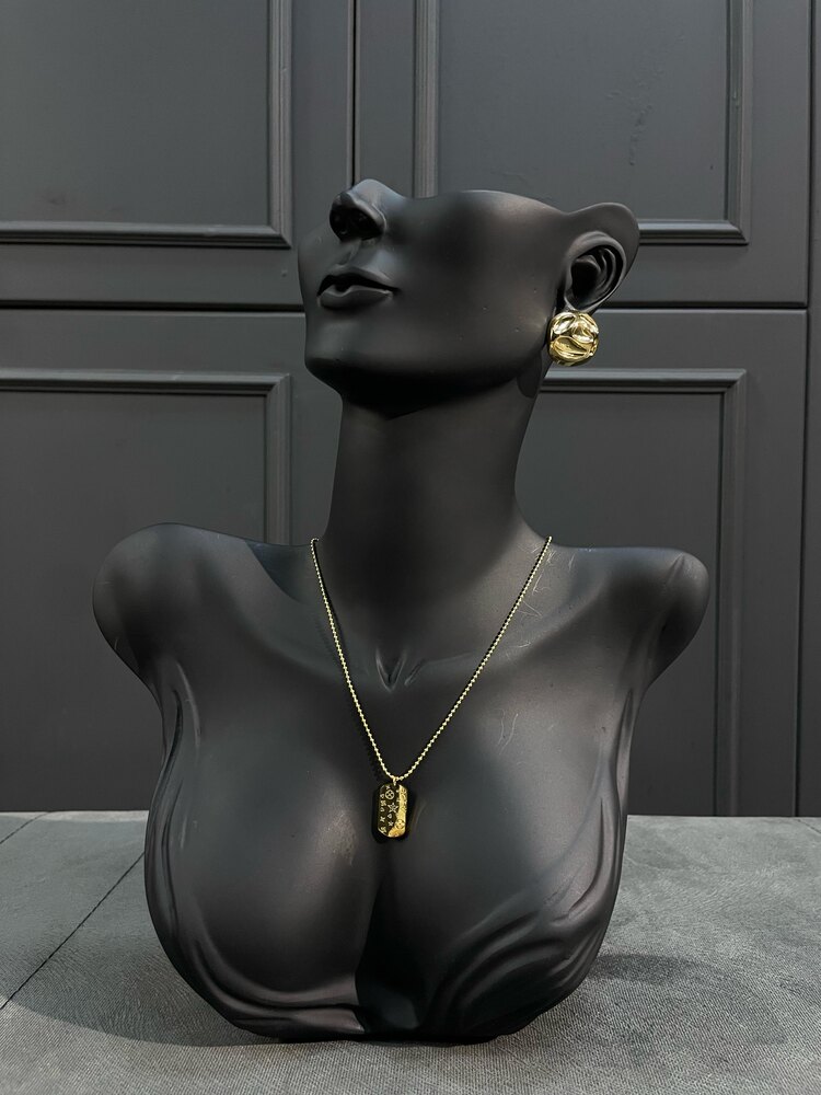 Gold Luna Küpe