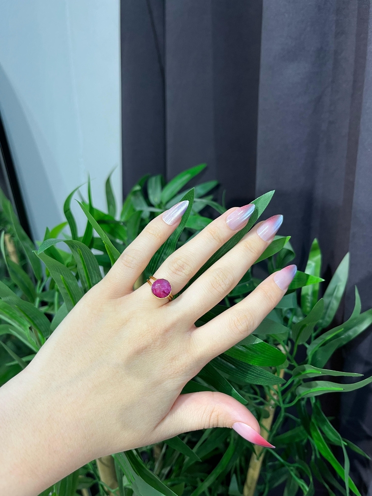 Violet Aura Yüzük