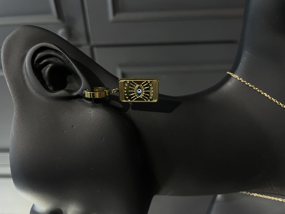 Gold Nazar Gözü Set
