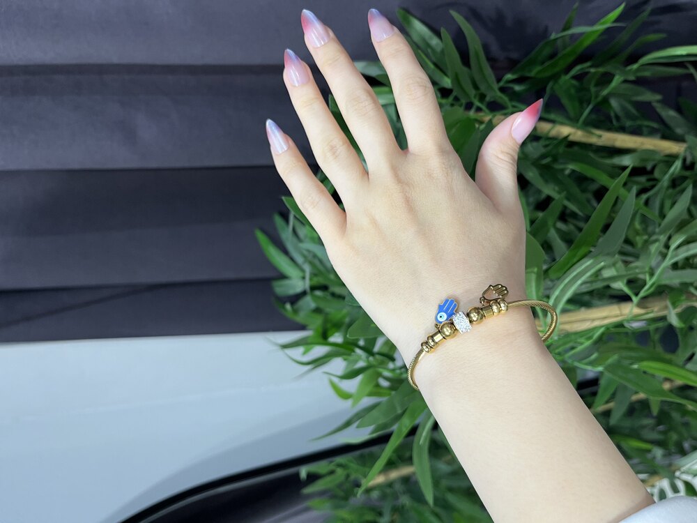 Gold Hamsa Bileklik