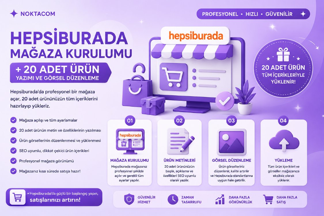 HEPSİBURADA MAĞAZA KURULUMU 