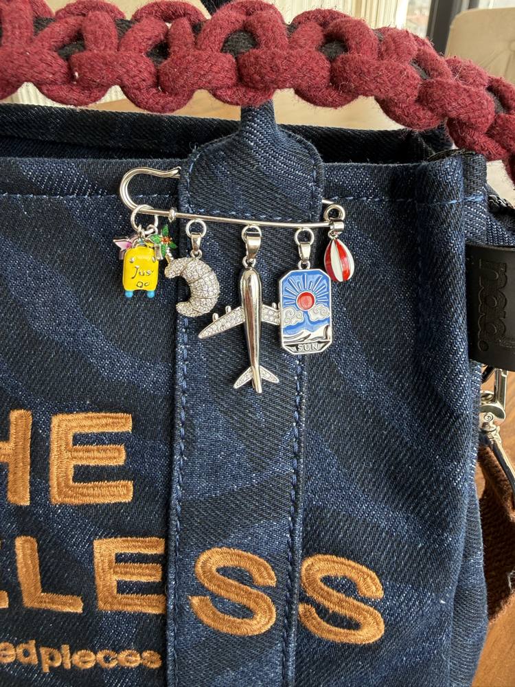 Just Go Brooch