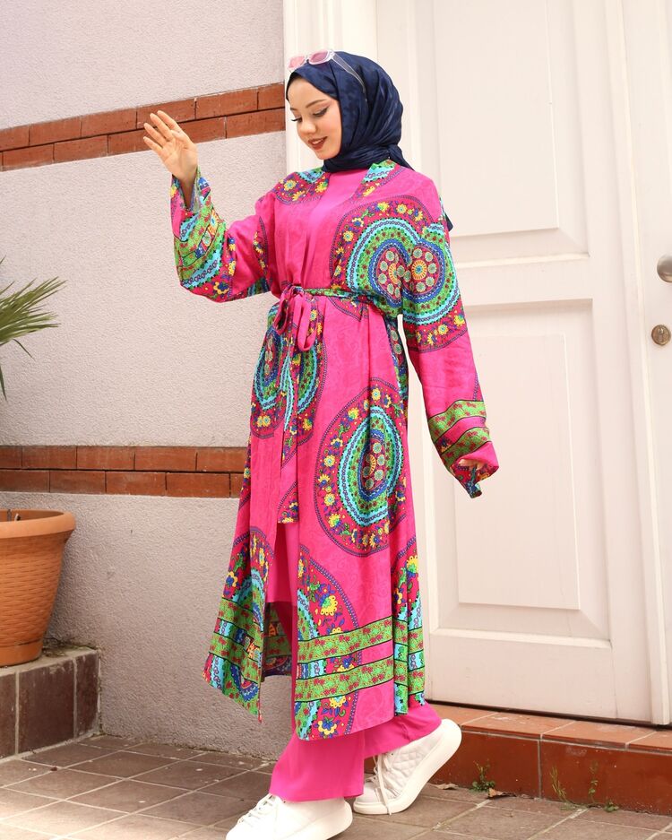 3 ĺu kimono takim