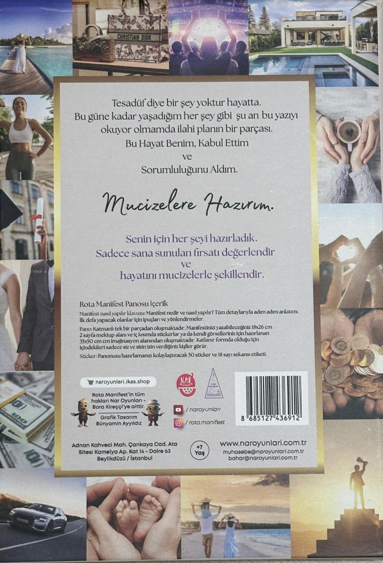 Rota Manifest Vizyon Panosu