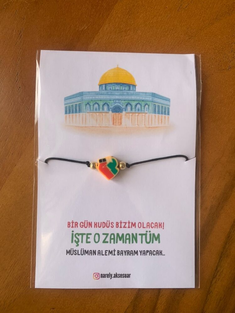 50 Adet Filistin Bileklik