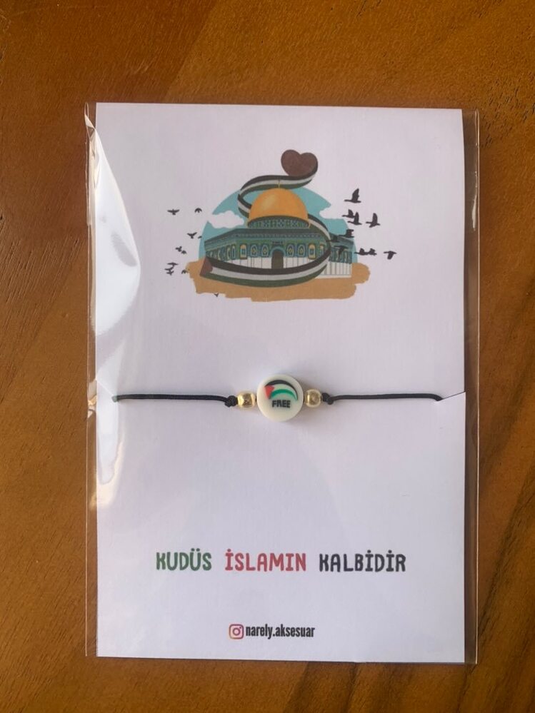 50 Adet Filistin Bileklik
