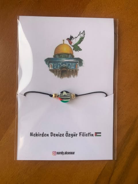50 Adet Filistin Bileklik
