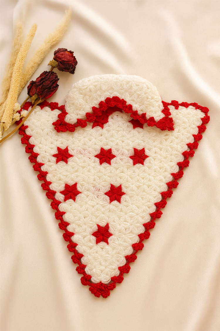 Red Star Shine Bath Loofah