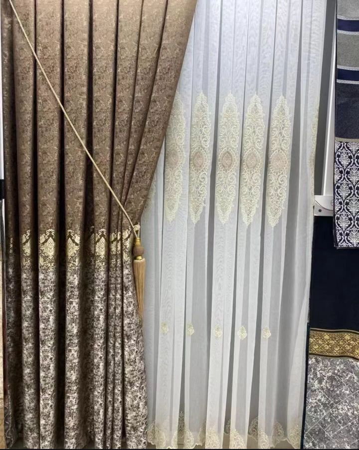 TEK KANAT Belen serisi pano fon perde 