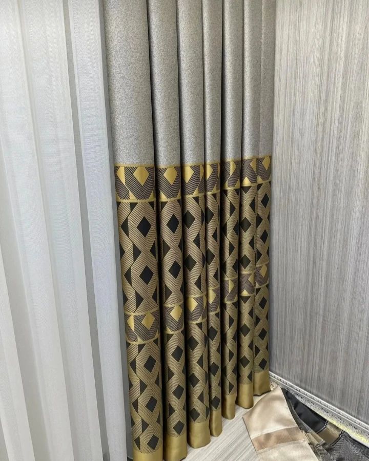 TEK KANAT Lara fon perde sık pile dikm. 