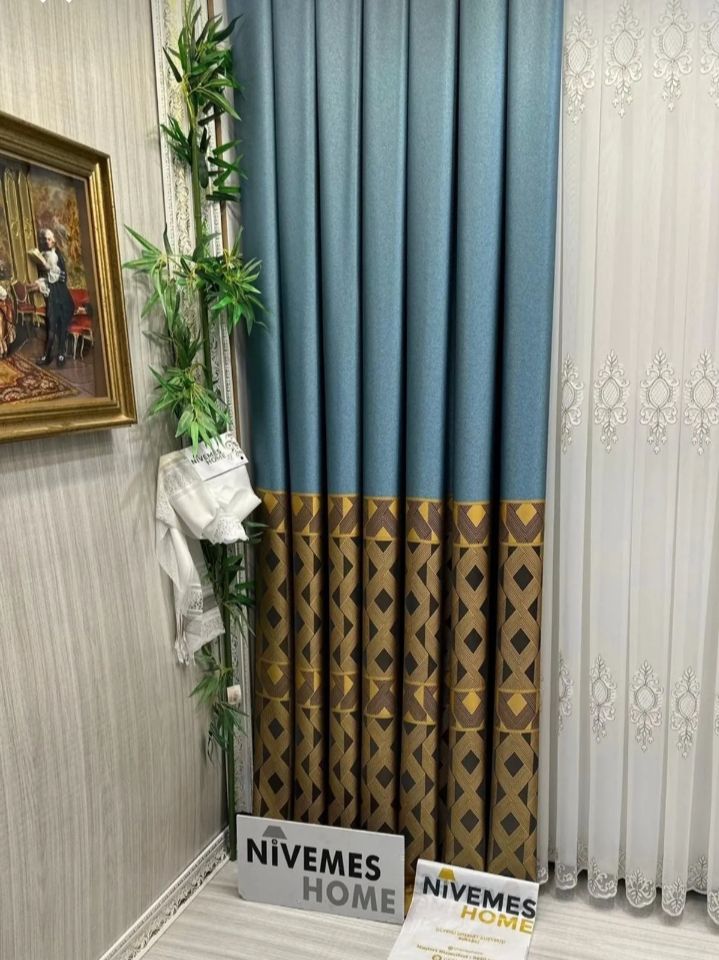 TEK KANAT Lara fon perde sık pile dikm. 