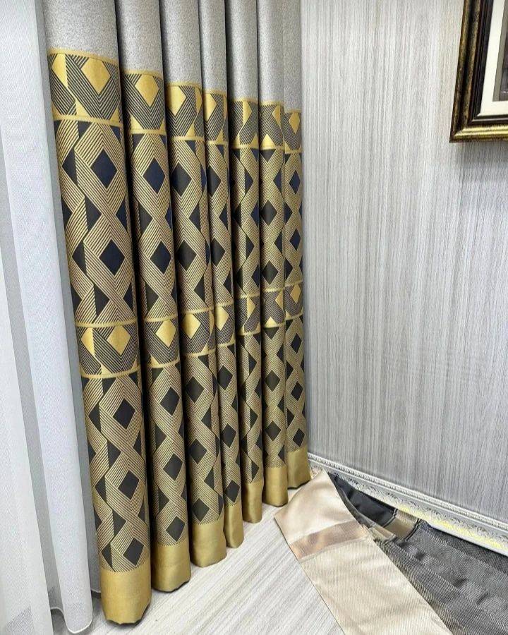 TEK KANAT Lara fon perde sık pile dikm. 
