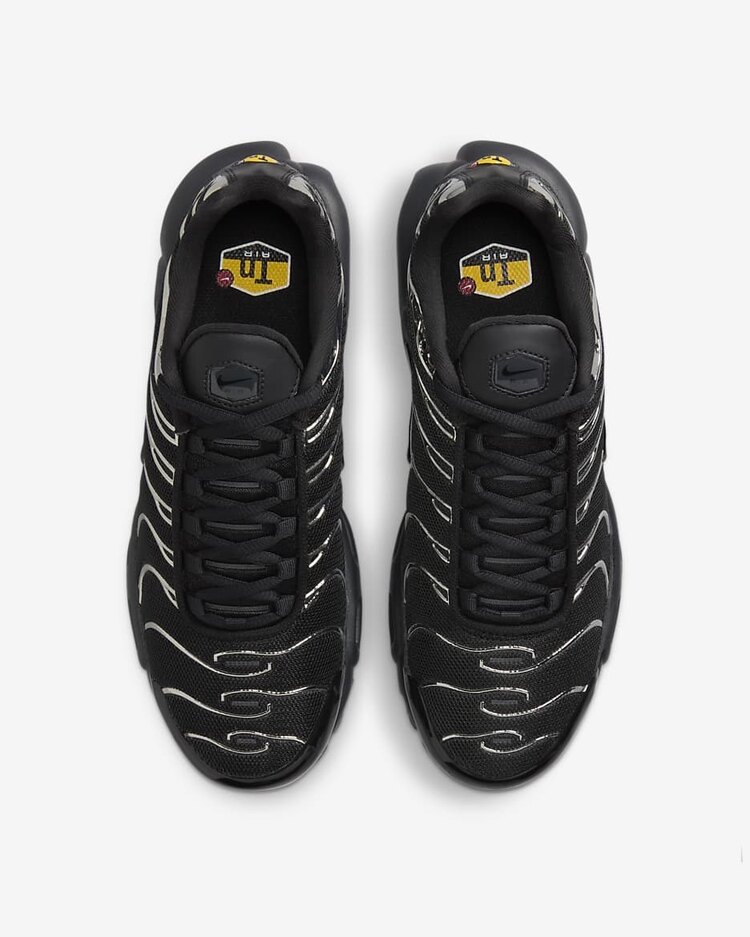 Air Max Plus TN Black/ Metallic Silver