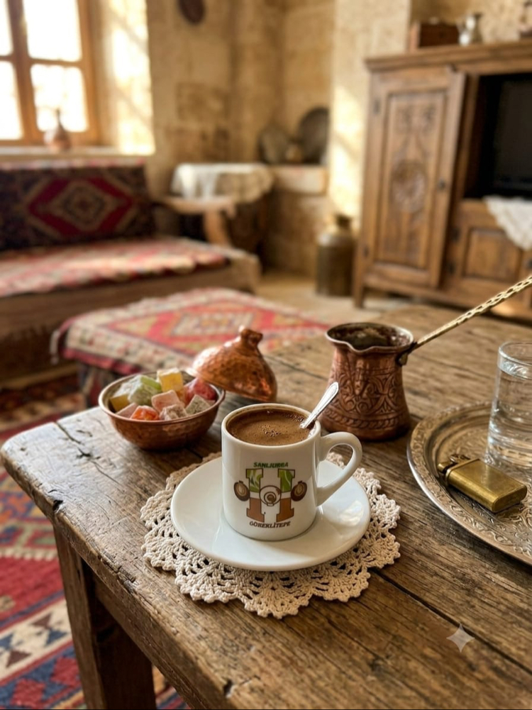 Synora P1014 - Özel Tasarım Porselen Kahve Fincanı