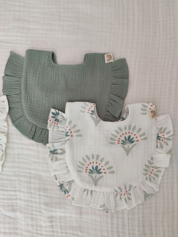Fırfırlı Önlük (Yeşil Set)