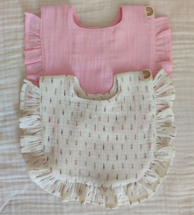 Fırfırlı Önlük (Pembe Set)