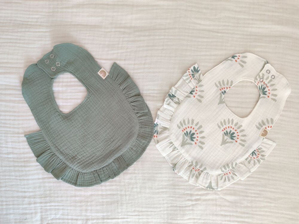 Fırfırlı Önlük (Yeşil Set)