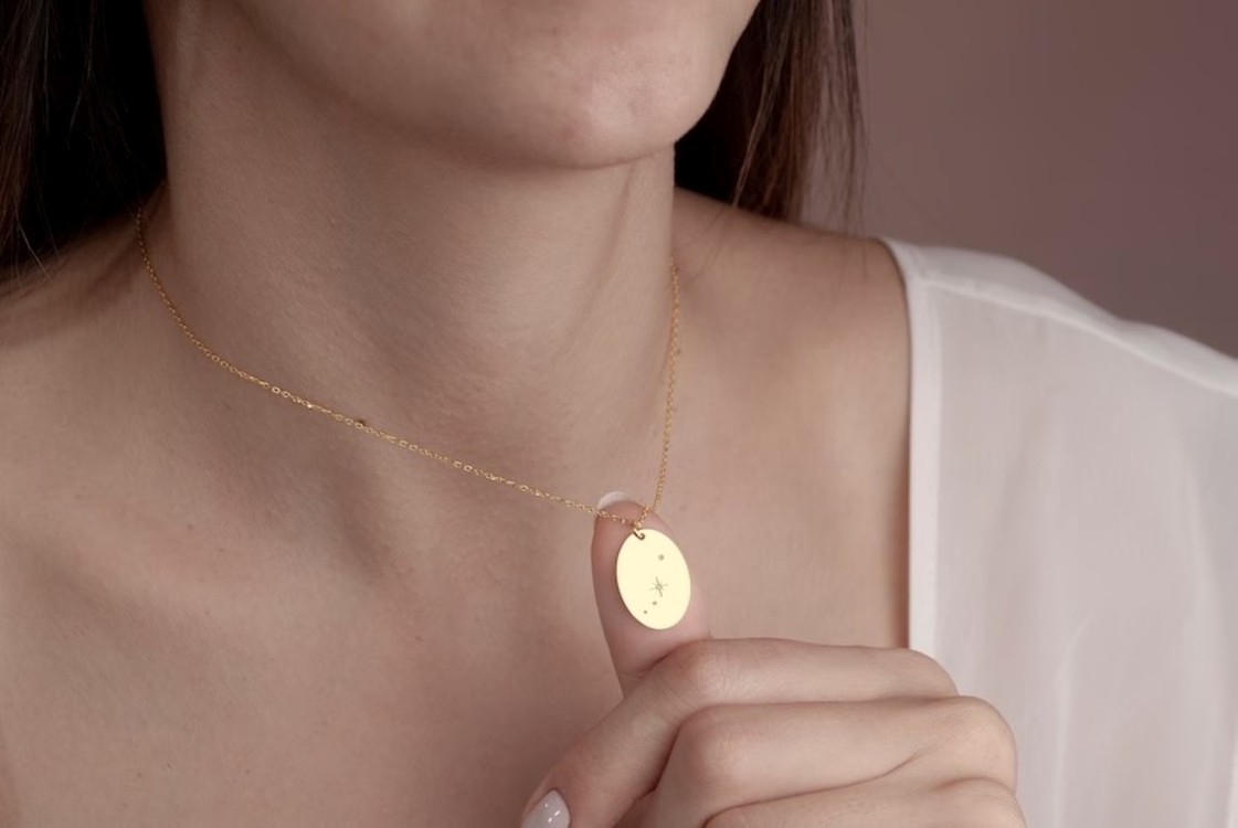 Navan 925 Ayar Gümüş Minimal Yıldız Motifli Kolye (Gold, Silver ve Rose)