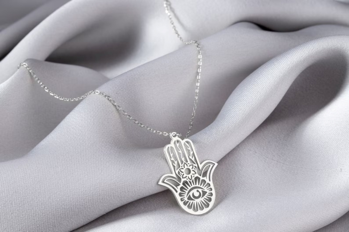 Navan 925 Hamsa Kolye – Gümüş
