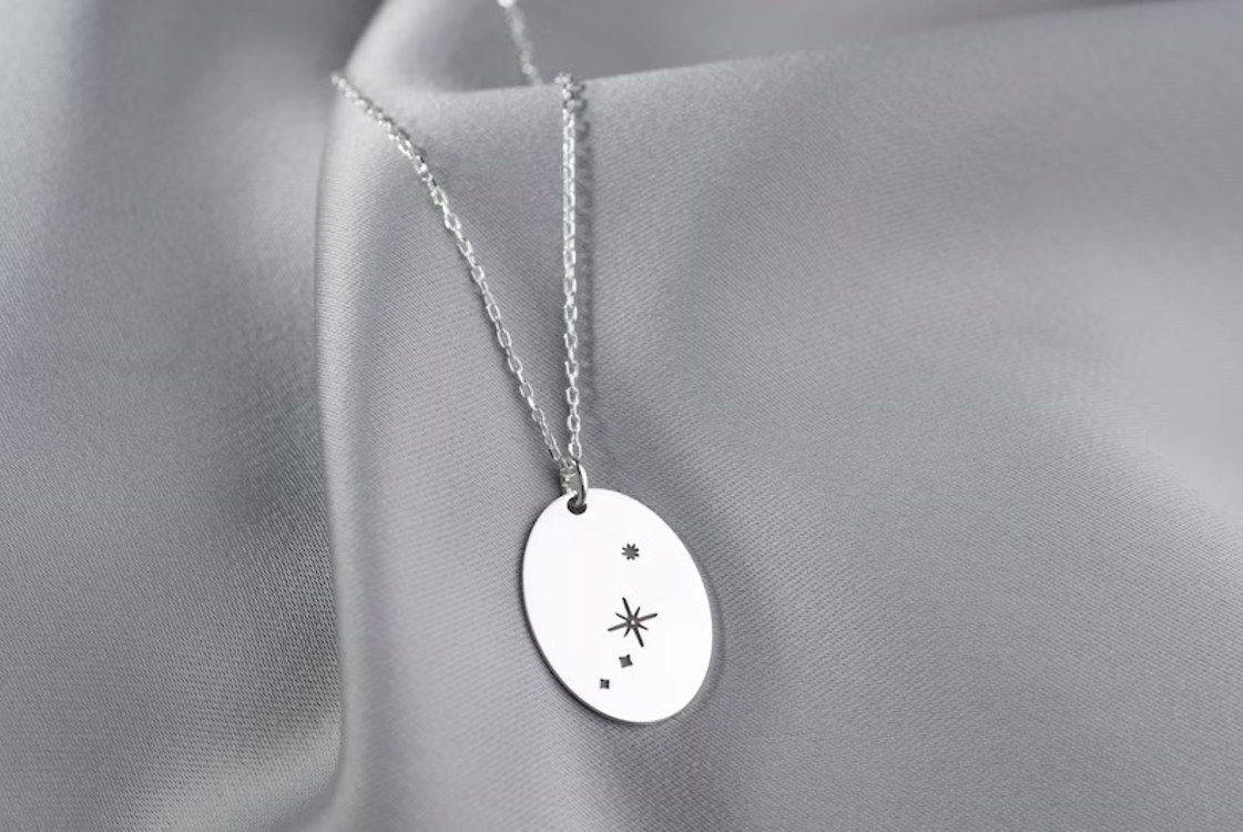 Navan 925 Ayar Gümüş Minimal Yıldız Motifli Kolye (Gold, Silver ve Rose)